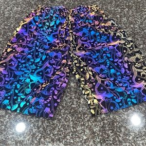 Men’s glow / iridescent Mushroom Shorts
